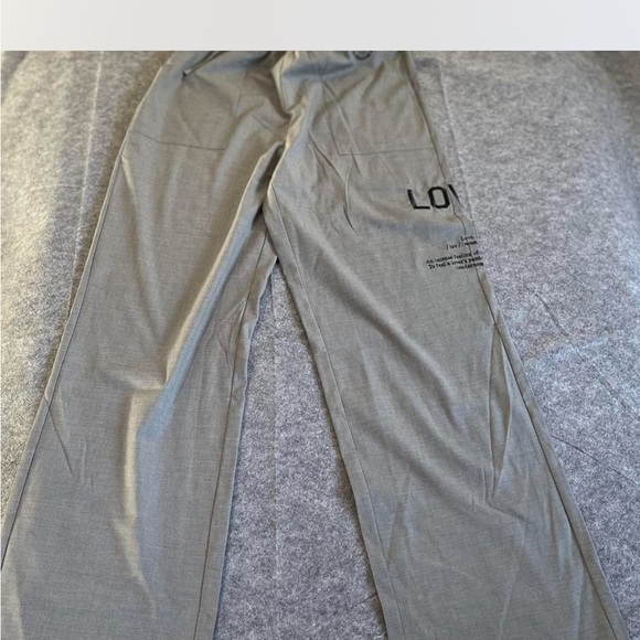 NWT Honor The Gift Women’s Love Trouser Pants Gray Size Large Russell Westbrook - Picture 1 of 8